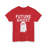 Future Ghost Halloween Costume T-Shirt - Red