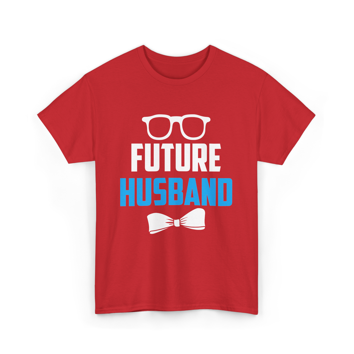 Future Husband Groom Sayings T-Shirt - Red