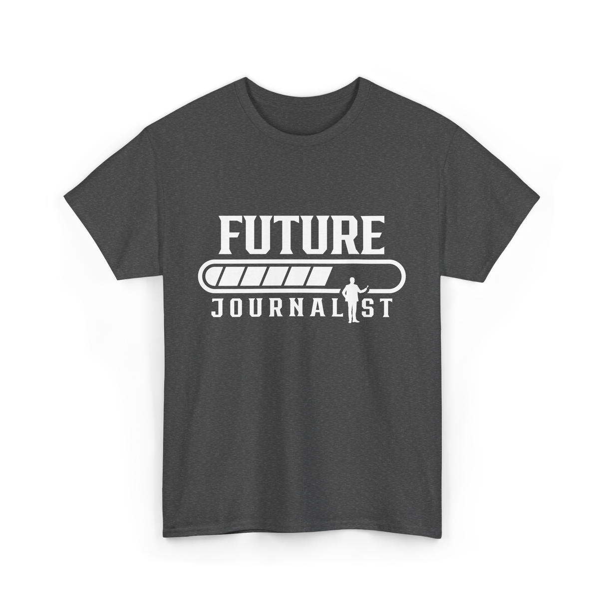 Future Journalist Reporter T-Shirt - Dark Heather