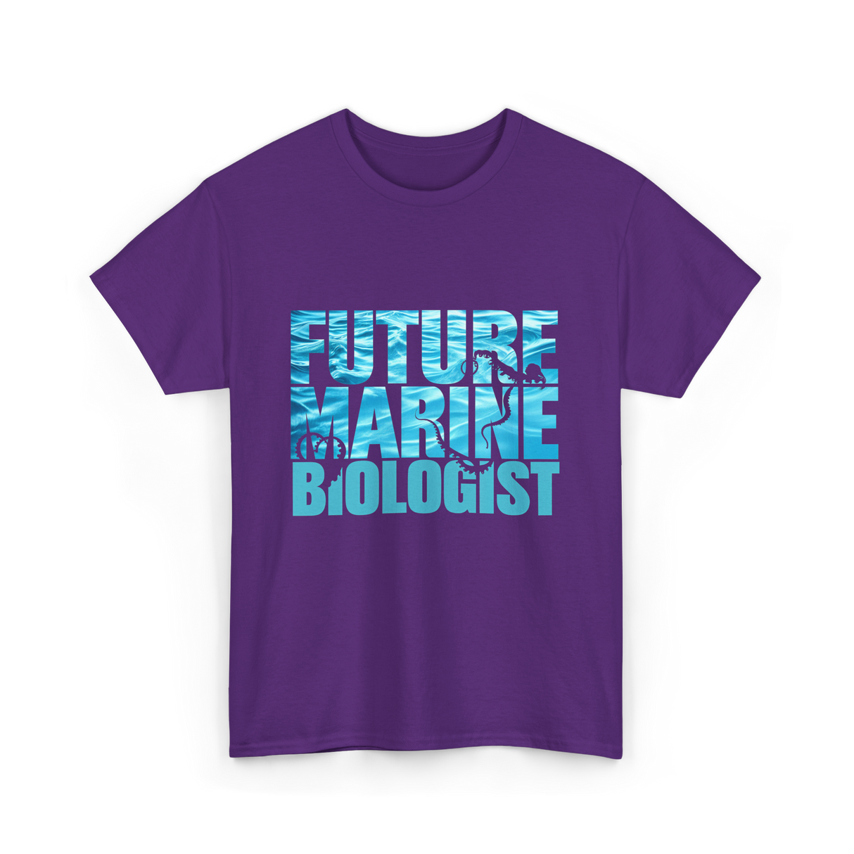 Future Marine Biologist Marine Biology T-Shirt - Purple