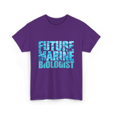 Future Marine Biologist Marine Biology T-Shirt - Purple