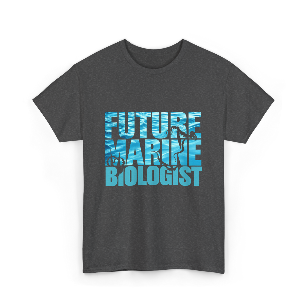 Future Marine Biologist Marine Biology T-Shirt - Dark Heather