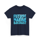 Future Marine Biologist Marine Biology T-Shirt - Navy