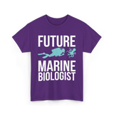 Future Marine Biologist Marine Biology T-Shirt - Purple