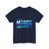 Future Marine Biologist Marine Biology T-Shirt - Navy