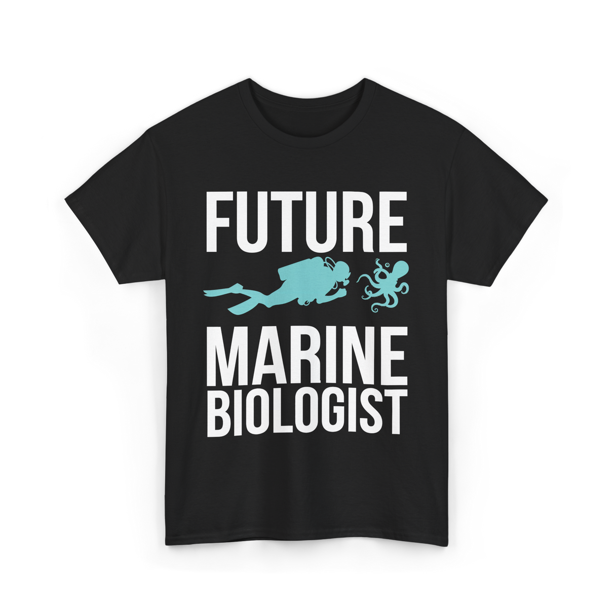 Future Marine Biologist Marine Biology T-Shirt - Black