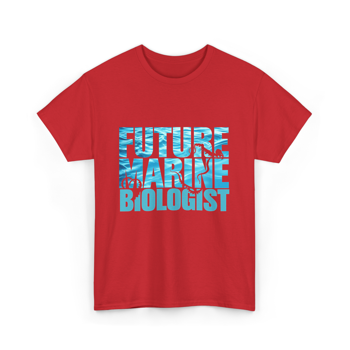 Future Marine Biologist Marine Biology T-Shirt - Red