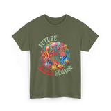 Future Marine Biologist Ocean Life T-Shirt - Military Green