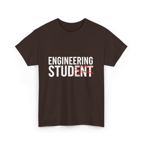 Future Mechanical Engineer Engineering T-Shirt - Dark Chocolate