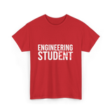 Future Mechanical Engineer Engineering T-Shirt - Red