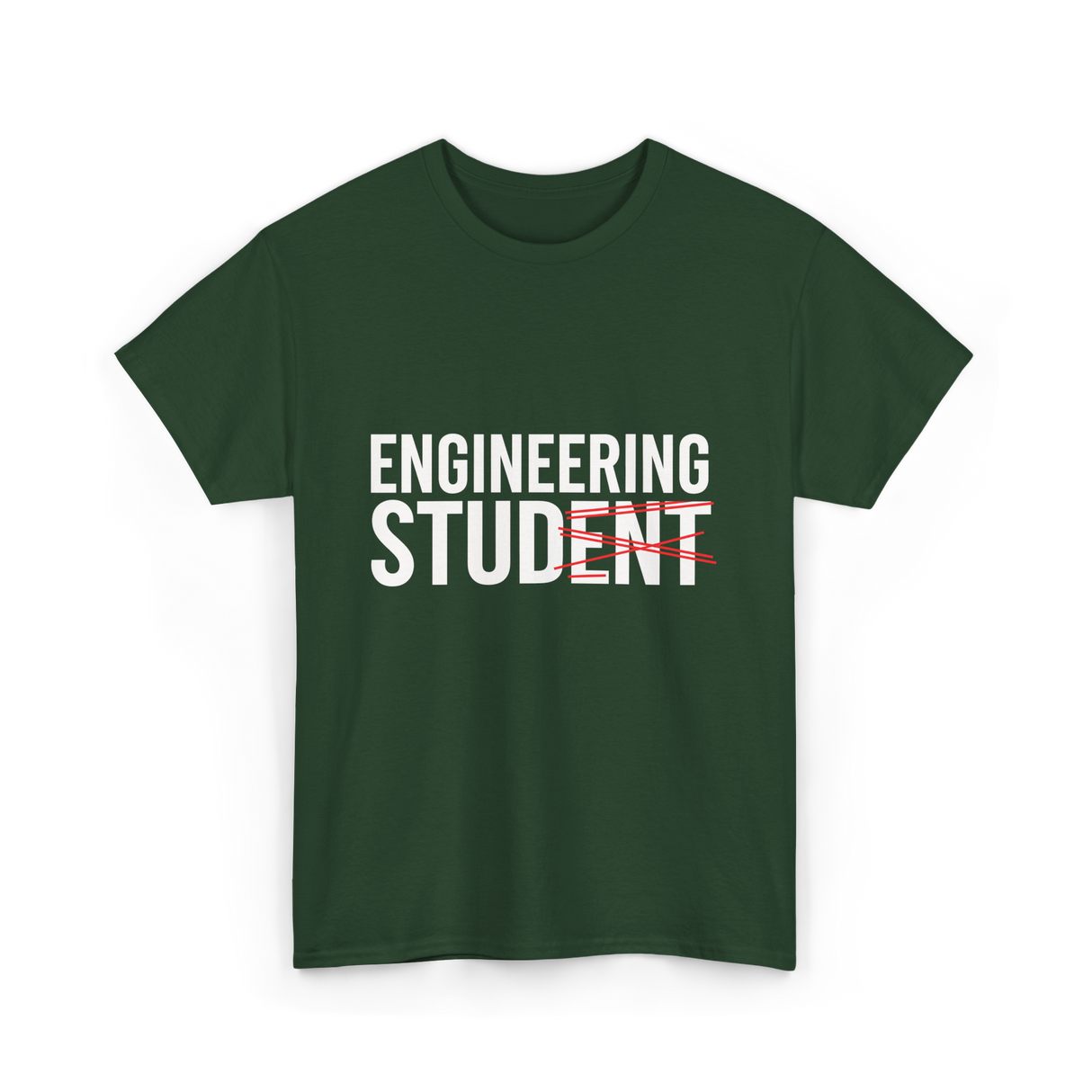 Future Mechanical Engineer Engineering T-Shirt - Forest Green