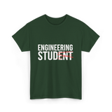 Future Mechanical Engineer Engineering T-Shirt - Forest Green