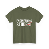 Future Mechanical Engineer Engineering T-Shirt - Military Green