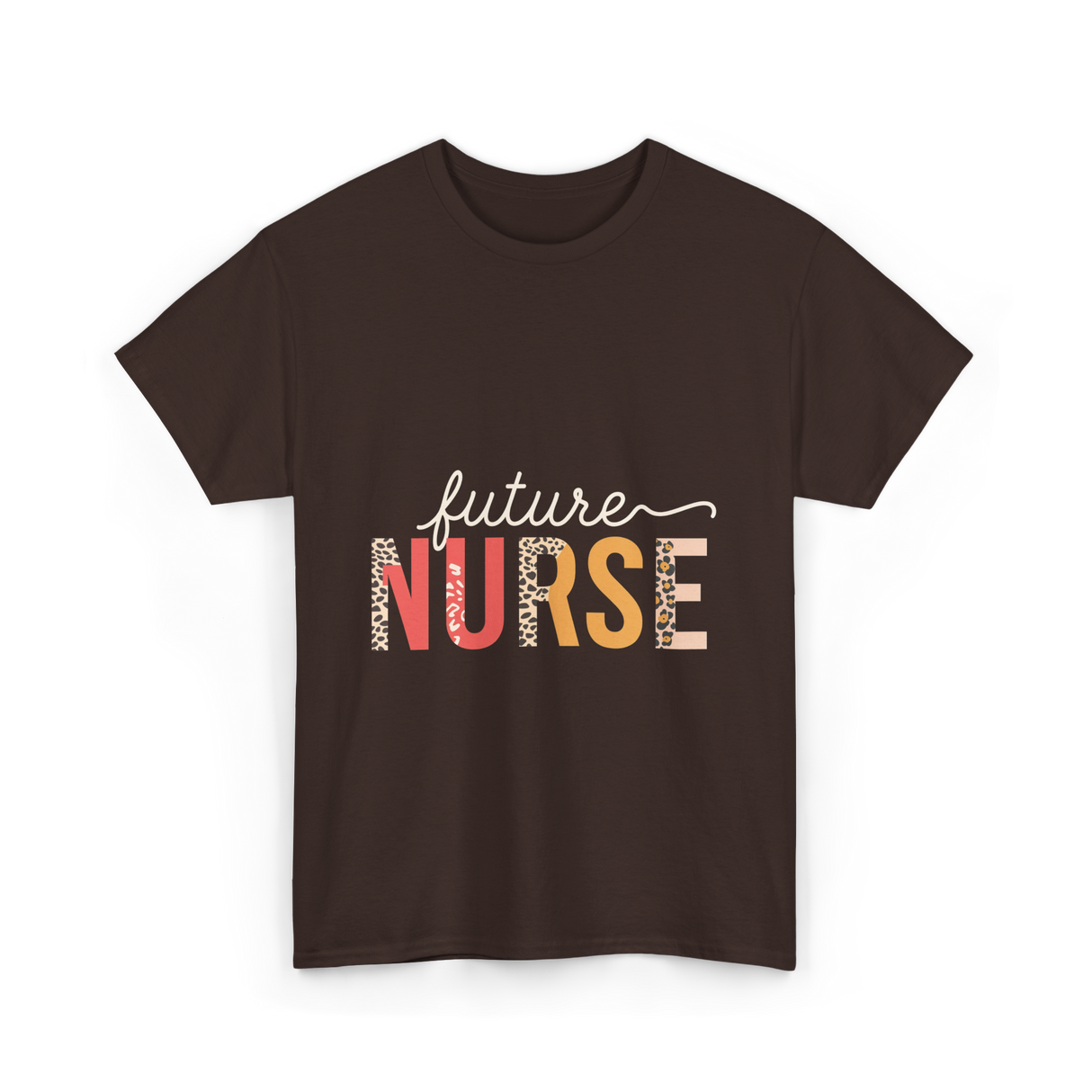 Future Nurse Nursing Student T-Shirt - Dark Chocolate