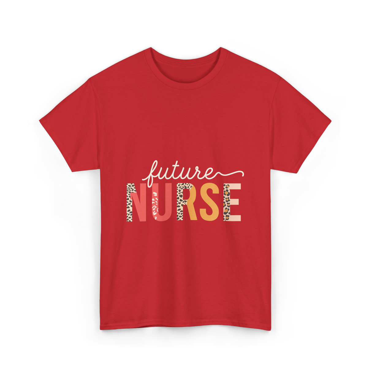 Future Nurse Nursing Student T-Shirt - Red