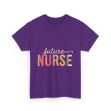 Future Nurse Nursing Student T-Shirt - Purple