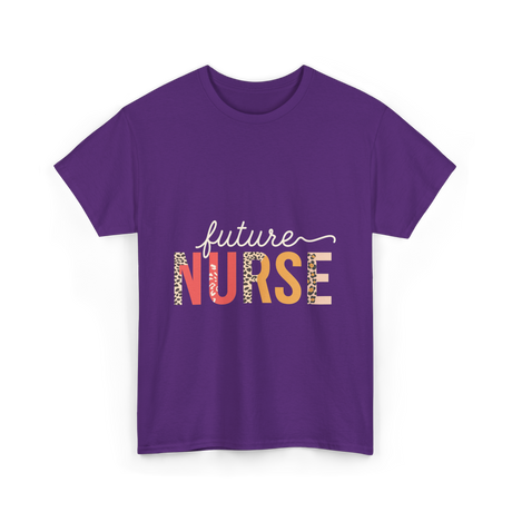 Future Nurse Nursing Student T-Shirt - Purple