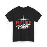 Future Pilot Aviation Pilot T-Shirt - Black