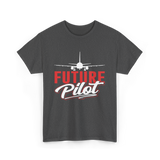 Future Pilot Aviation Pilot T-Shirt - Dark Heather