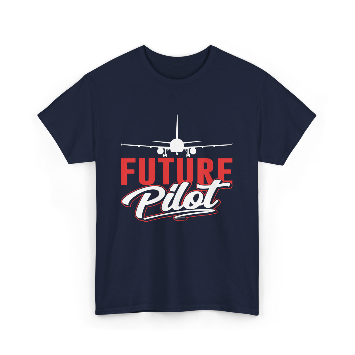 Future Pilot Aviation Pilot T-Shirt - Navy