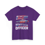 Future Police Officer Police Officer T-Shirt - Purple