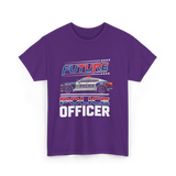 Future Police Officer Police Officer T-Shirt - Purple