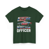 Future Police Officer Police Officer T-Shirt - Forest Green