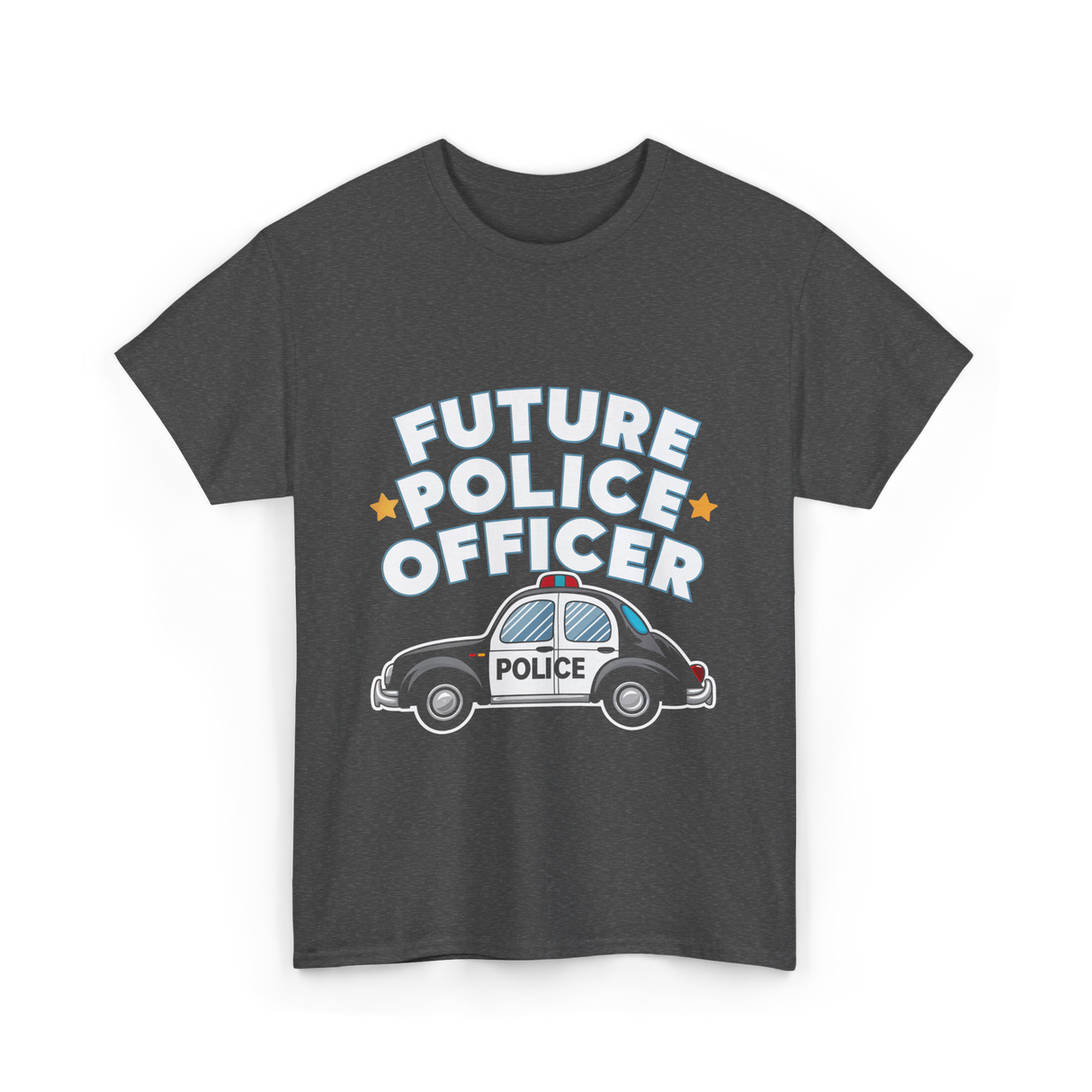 Future Police Officer Police T-Shirt - Dark Heather