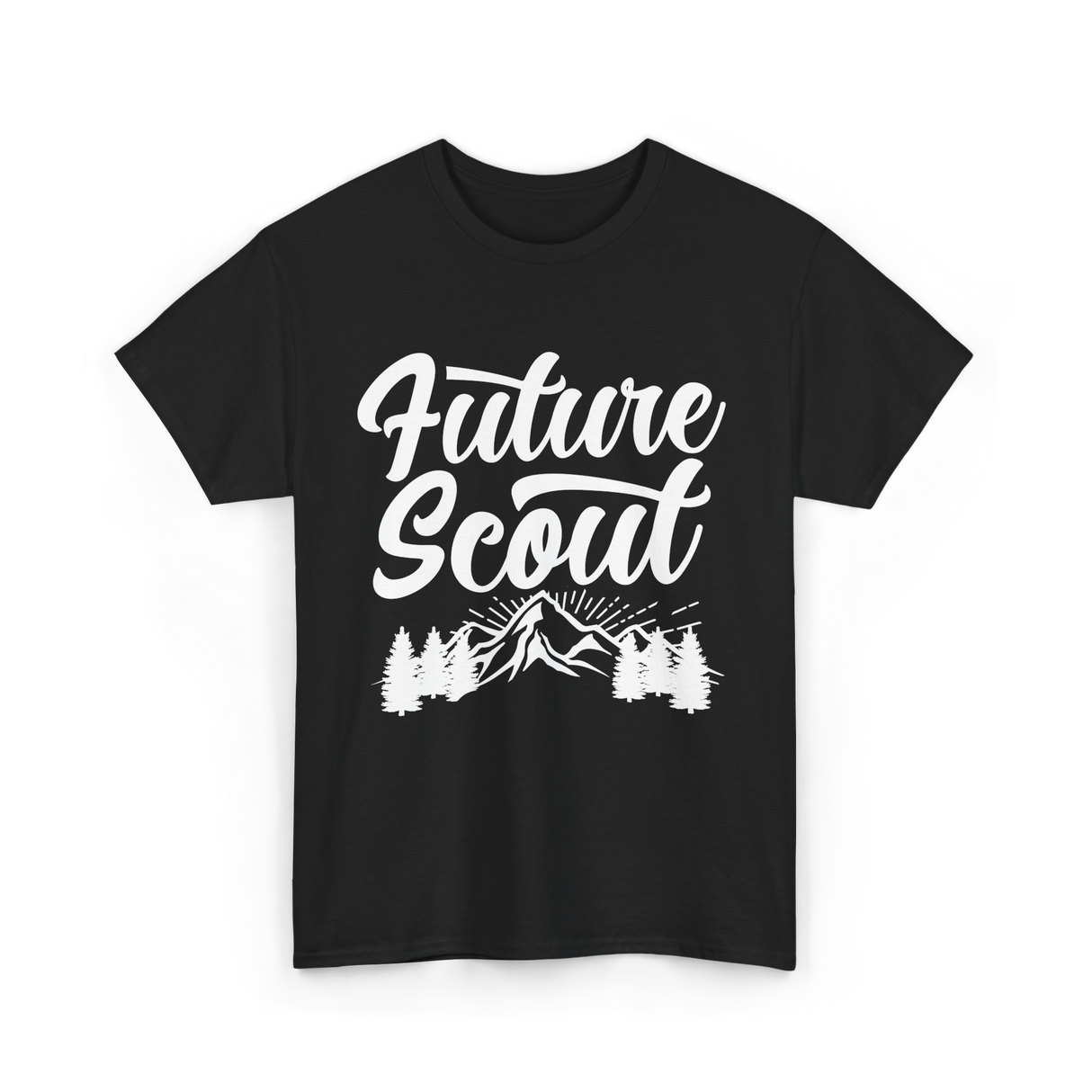 Future Scout Outdoor Hiking T-Shirt - Black