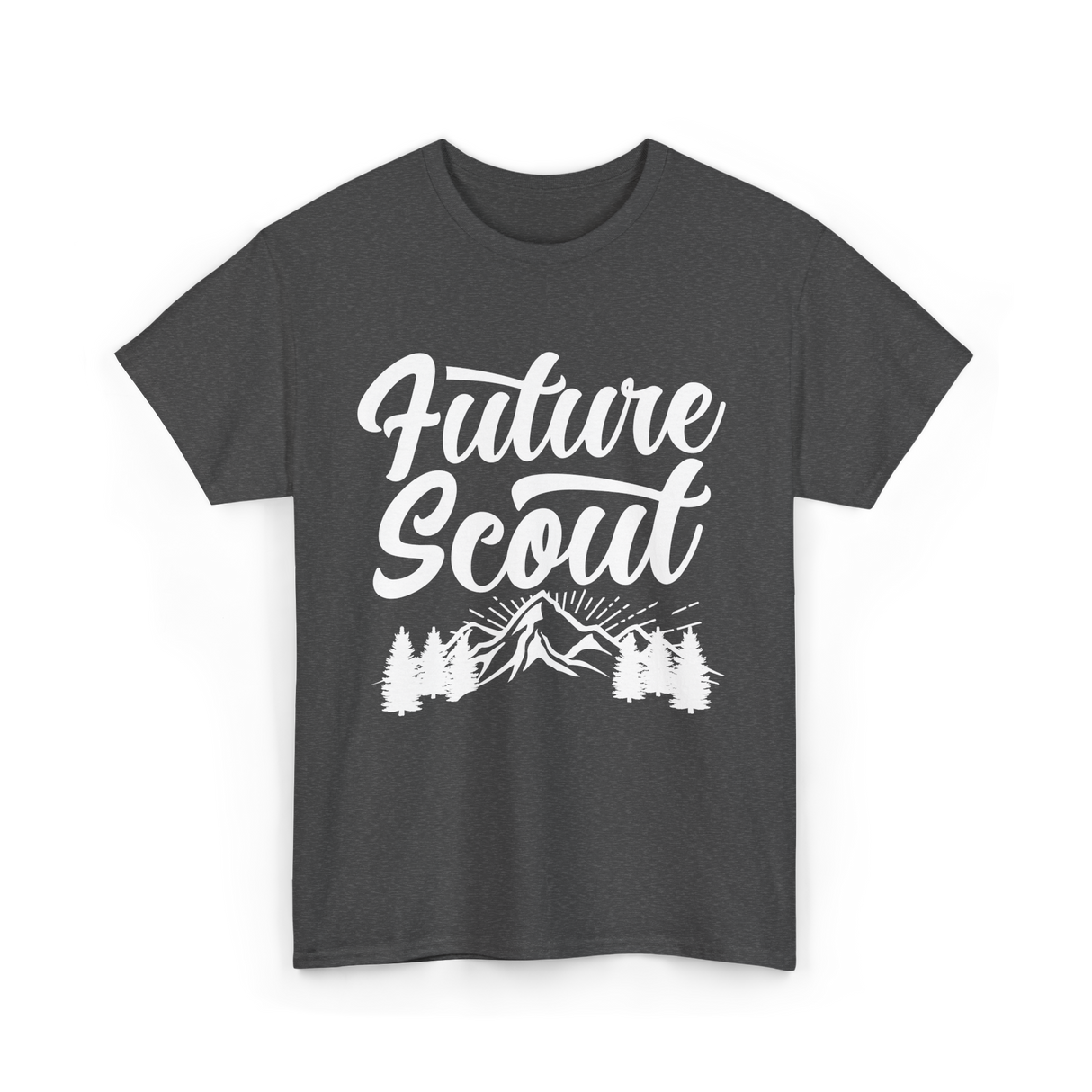 Future Scout Outdoor Hiking T-Shirt - Dark Heather