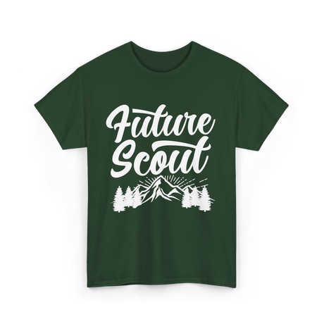 Future Scout Outdoor Hiking T-Shirt - Forest Green