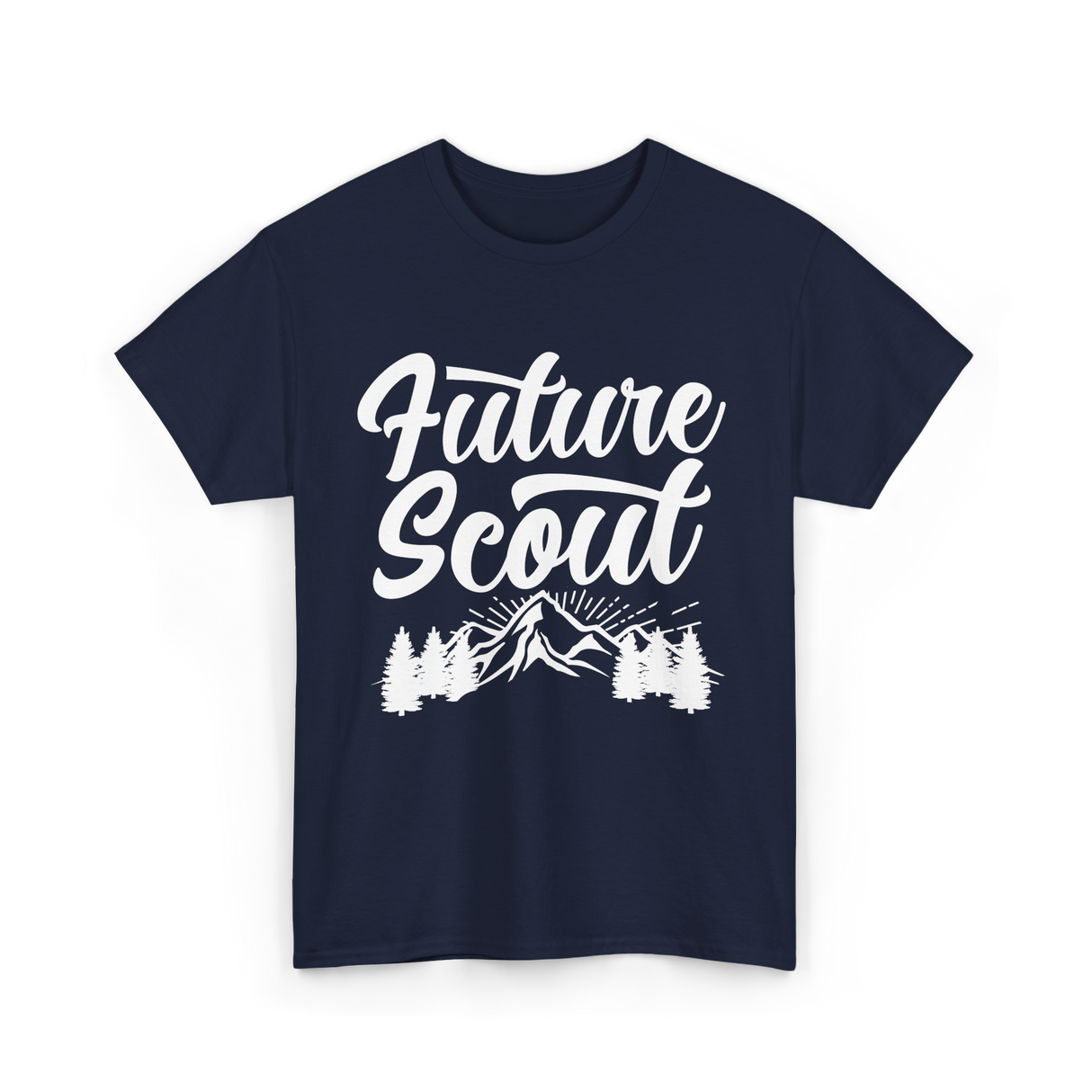 Future Scout Outdoor Hiking T-Shirt - Navy