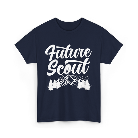 Future Scout Outdoor Hiking T-Shirt - Navy