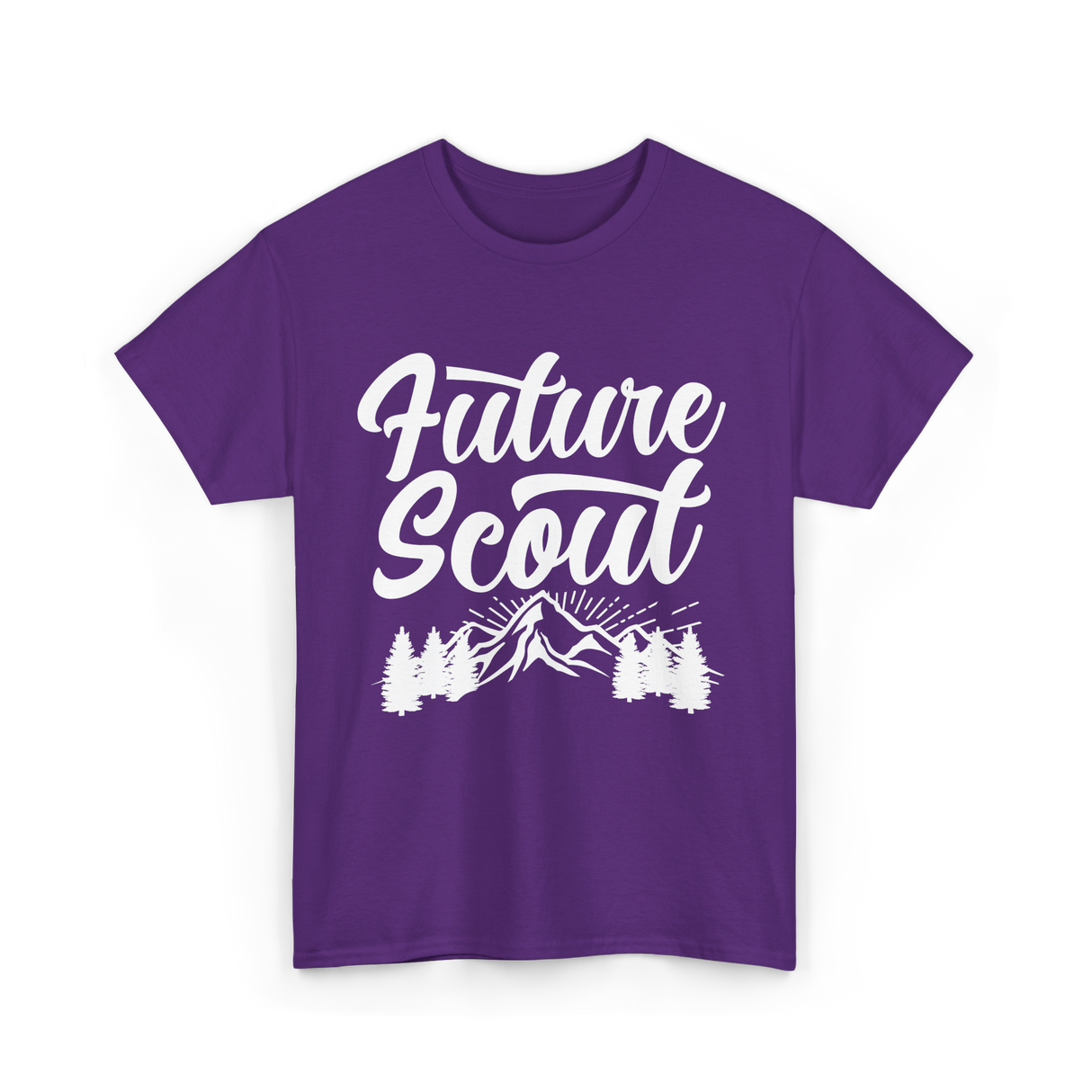 Future Scout Outdoor Hiking T-Shirt - Purple