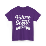 Future Scout Outdoor Hiking T-Shirt - Purple