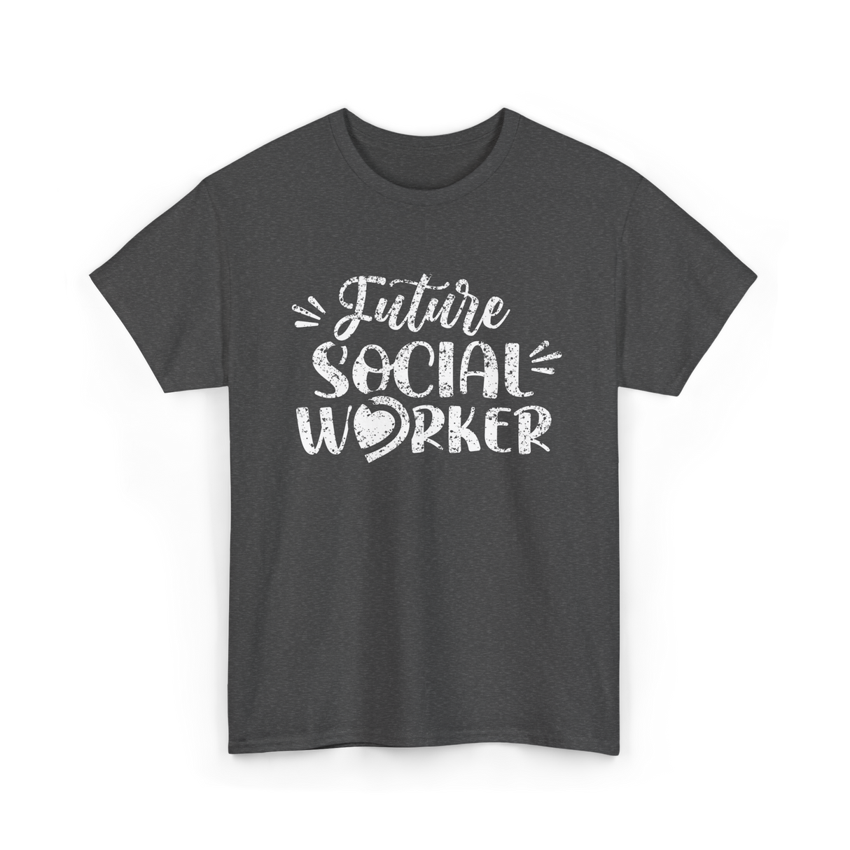 Future Social Worker Social Work T-Shirt - Dark Heather