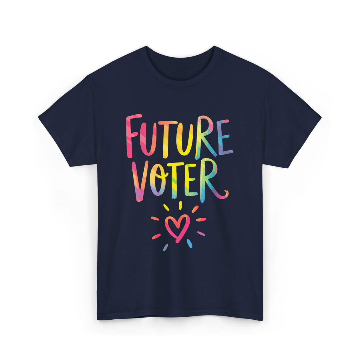 Future Voter Kids Voting T-Shirt - Navy