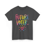 Future Voter Kids Voting T-Shirt - Dark Heather