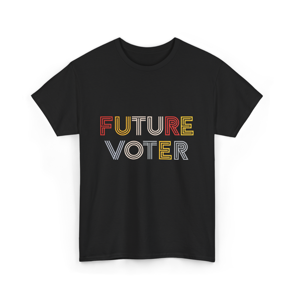 Future Voter Voting Elections T-Shirt - Black