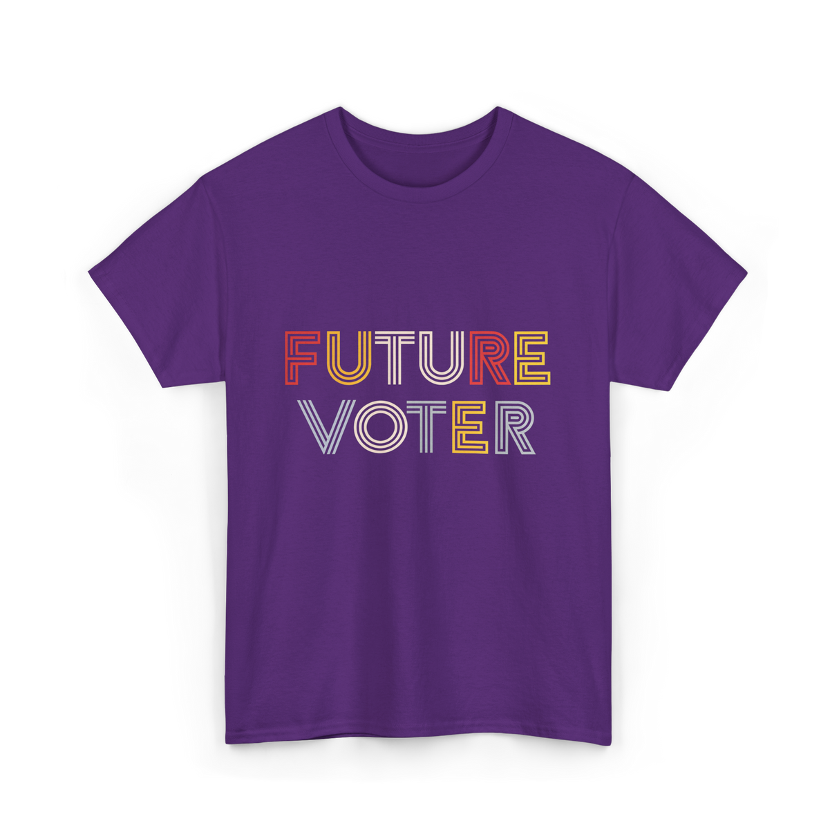 Future Voter Voting Elections T-Shirt - Purple