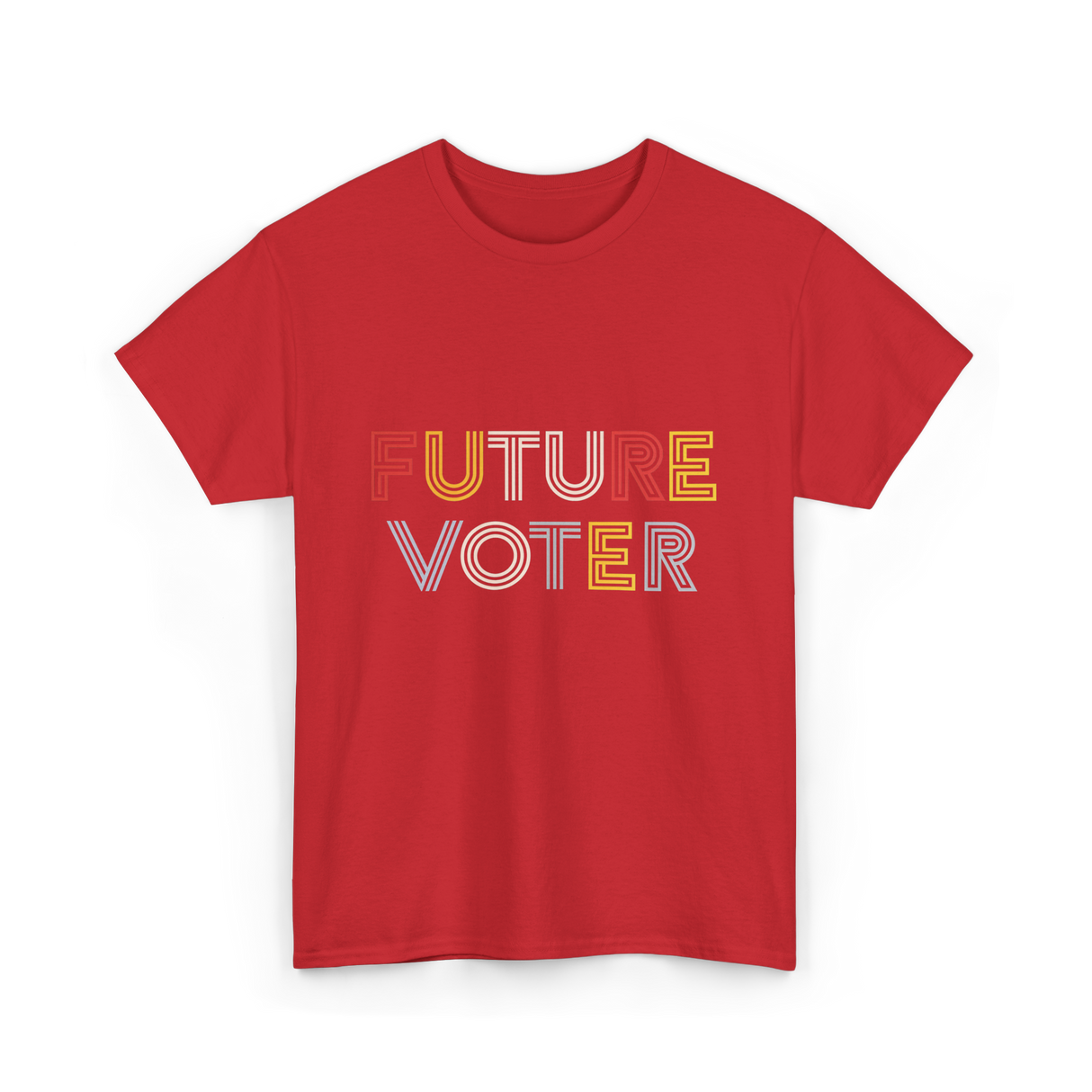 Future Voter Voting Elections T-Shirt - Red