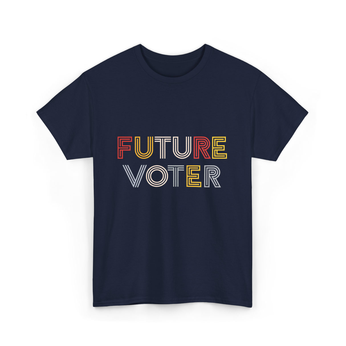 Future Voter Voting Elections T-Shirt - Navy