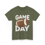 Game Day Football Sports Fan T-Shirt - Military Green