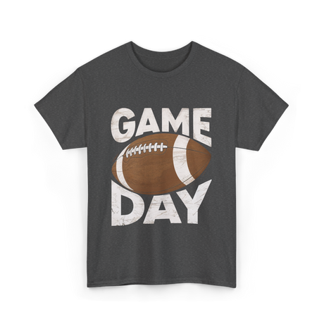 Game Day Football Sports Fan T-Shirt - Dark Heather