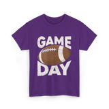 Game Day Football Sports Fan T-Shirt - Purple