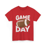 Game Day Football Sports Fan T-Shirt - Red