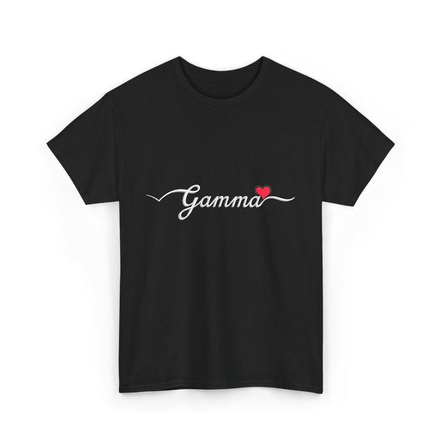 Gamma Love Gamma T-Shirt - Black