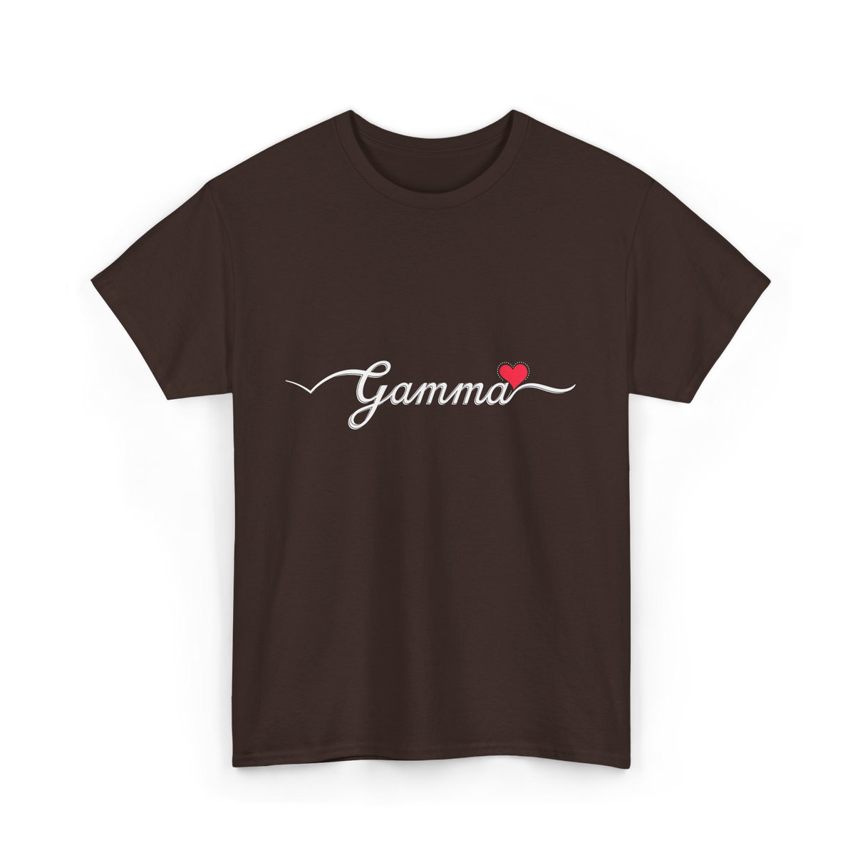 Gamma Love Gamma T-Shirt - Dark Chocolate