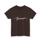 Gamma Love Gamma T-Shirt - Dark Chocolate