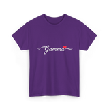 Gamma Love Gamma T-Shirt - Purple